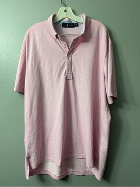 Ralph Lauren Men’s POLO GOLF RALPH LAUREN Mens Sz XL Pink Polo Shirt